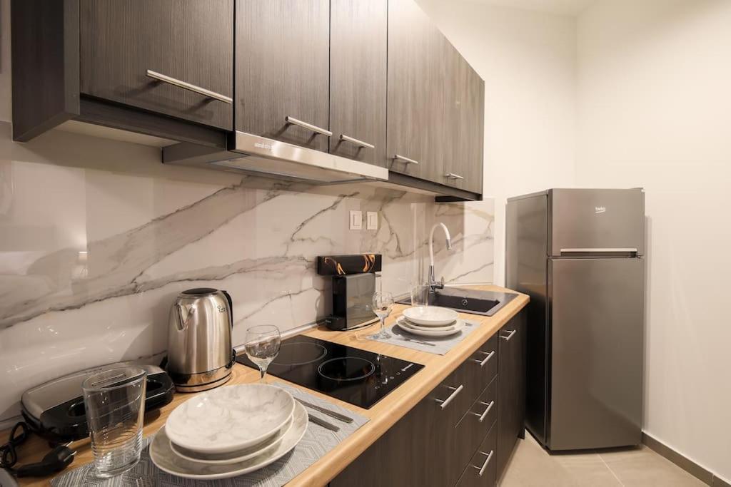 La Casa New Central Coastal Apartment & Jacuzzi Volos Luaran gambar